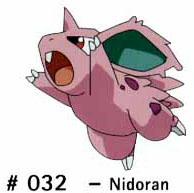 N 032 Nidoran (mâle)